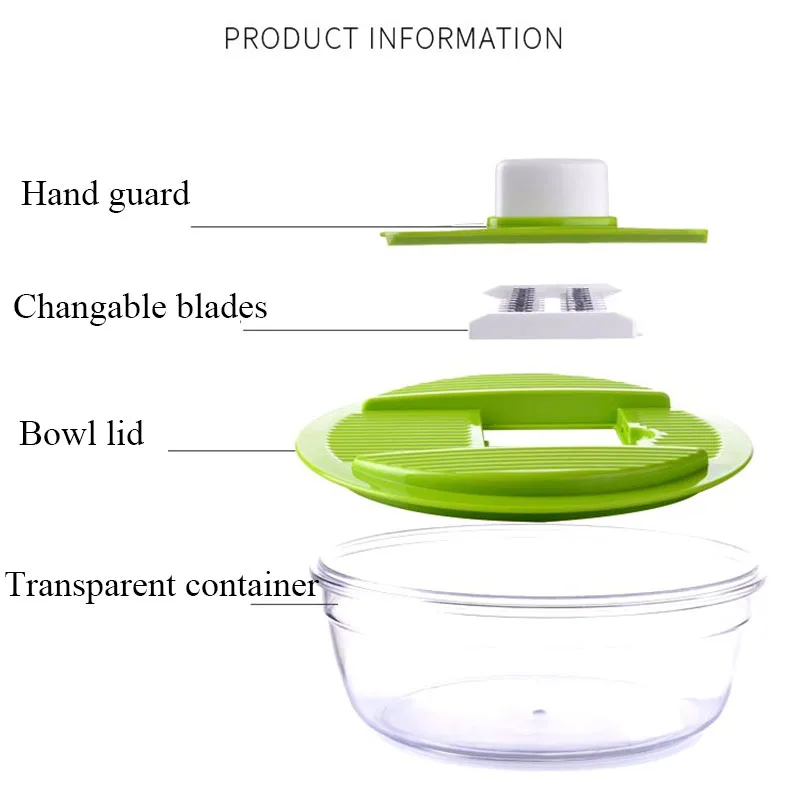 Mandoline Vegetable Slicer Stainless Steel Cutting Vegetable Grater Kitchen Gadget Carrot Potato Grater Kitchen Tool