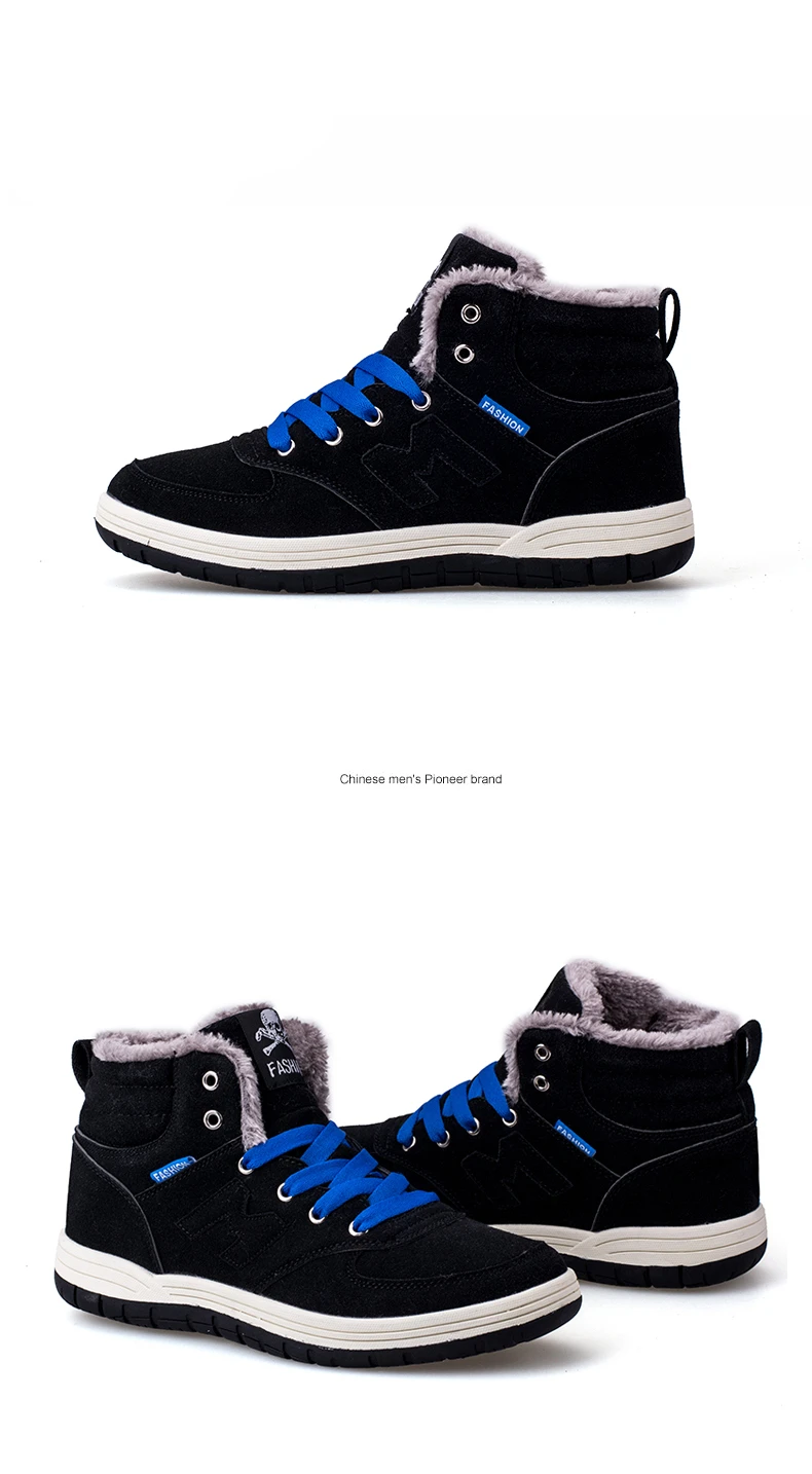 Brand Men's Winter Shoes Man Big Size Sneaker Mens Ankle Leather Boots Men Male Boot Warm Fur Classic Casual Snow Bot (14)