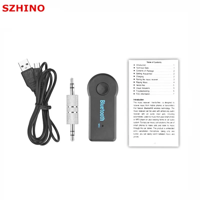 3.5MM Wireless Car Bluetooth Receiver Adapter AUX Audio Stereo Music Hands-freeHome | Автомобили и мотоциклы