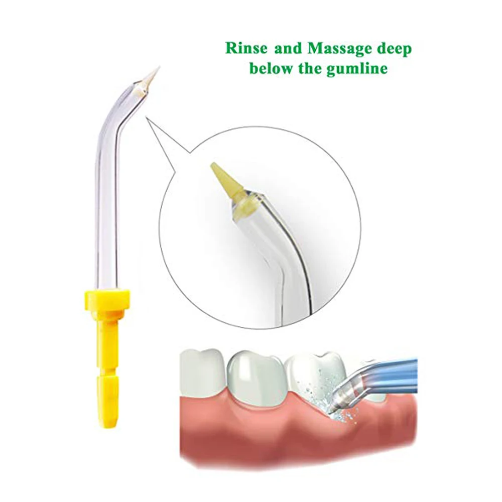 Для водного пульса, водяного пика, Nicefeel, язык Flycat, чистящие наконечники распылителя Сменные сопла, зубная вода, нить, ирригатор для полости рта, аксессуар