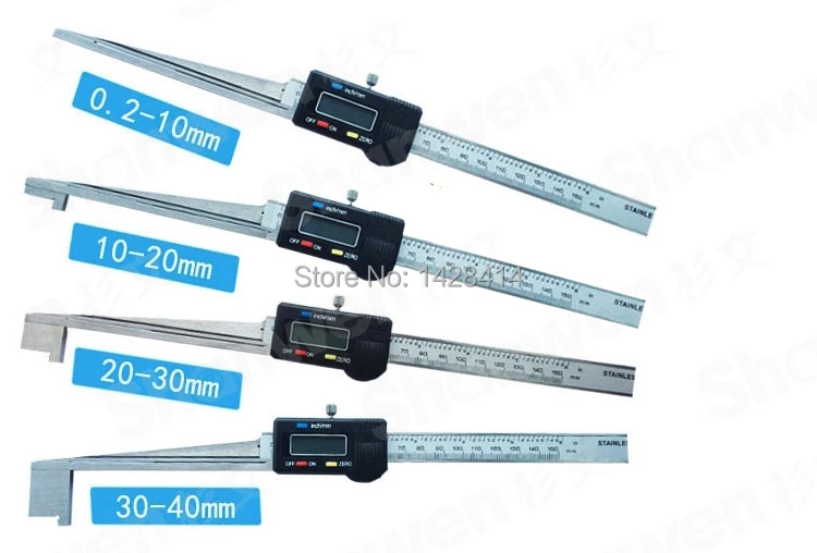 20 30mm Digital wedge feeler electronic display feeler gauge / Wedge