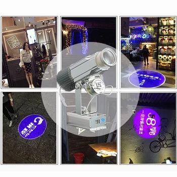 

Cheap Outdoor 25W Custom Design Led Gobo Projectors For Advertising Dj Party Event Not Waterproof Logo Projection Effect Light