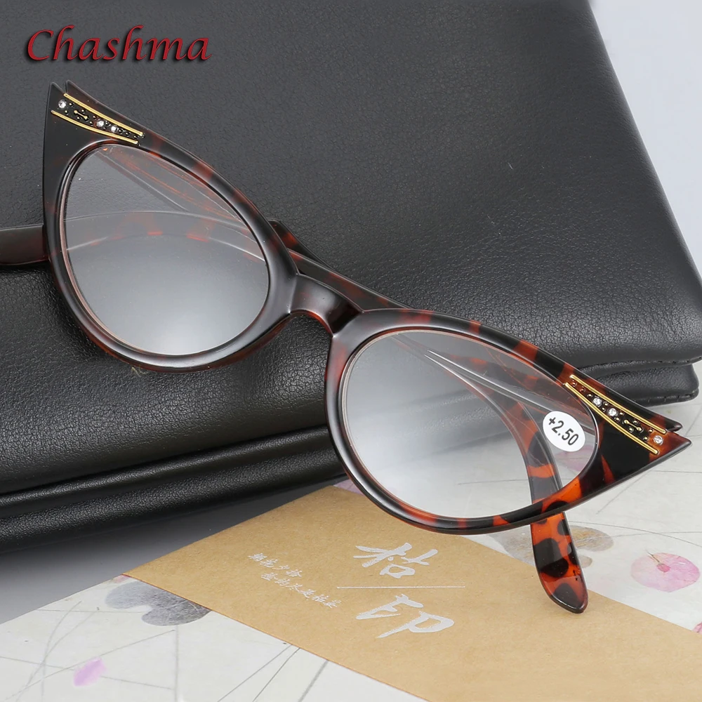 Buy Chashma Brand Designer Optical Eyewear Plastic Reading Glasses Women Cat