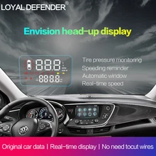 Преданный защитник HUD Дисплей для Toyota Prado вождения экран для лобового стекла автомобиля проектор Envision левый руль