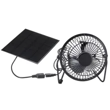 High Quality 4 Inch Cooling Ventilation Fan USB Solar Powered Panel Iron Fan For Home Office Outdoor Traveling Fishing High Quality 4 Inch Cooling Ventilation Fan USB Solar Powered Panel Iron Fan For Home Office Outdoor Traveling Fishing