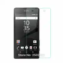 2 adet Sony Xperia E5 Temperli cam Ekran Koruyucu 0.26mm Güvenlik koruyucu film E 5 F3311 F3313 Lte F 3311 3313 Koruma