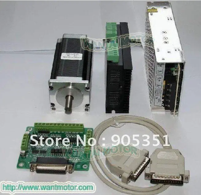 

High Powerful Nema 23 Stepper Motor 425oz-in CNC Cutting& Mill