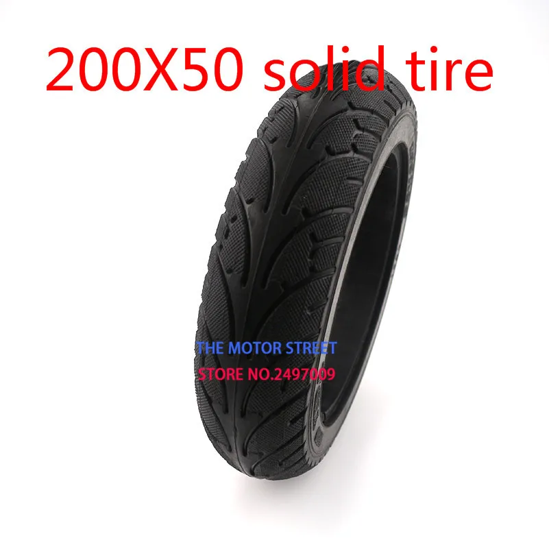 

37mm good quality new 200x50 solid tyre for Razor Electic Scooter Motorcycle ATV Moped Mobility Scooter wheelchair tire Parts