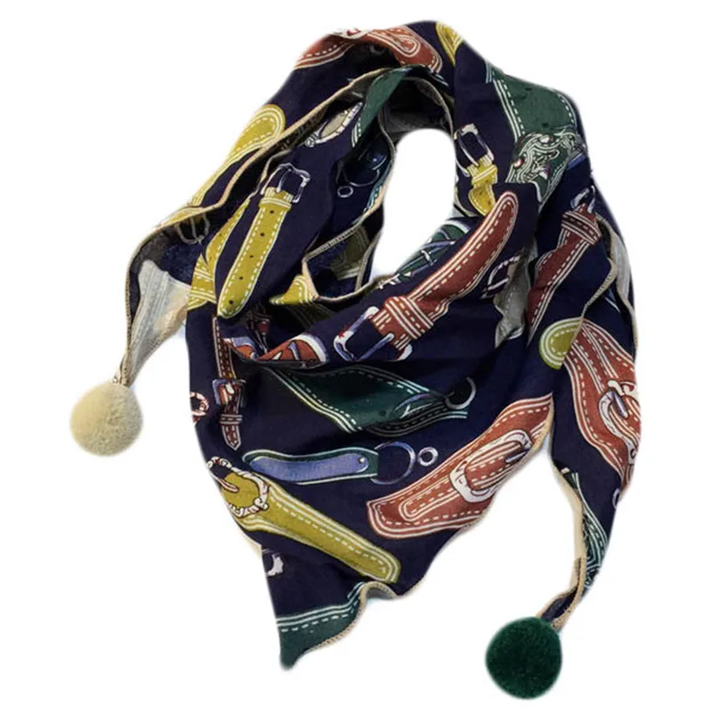 

1PC 2018 Autumn Winter Children Cotton Triangle Scarf Thin Boys Girls Cute Small Scarves Bibs Child Baby Kids Soft Viscose Scarf