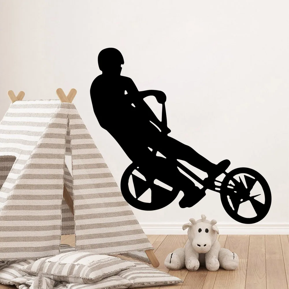 

New cycle Wall Sticker Wall Decal Sticker Home Decor For Baby's Rooms Nordic Style Home Decoration