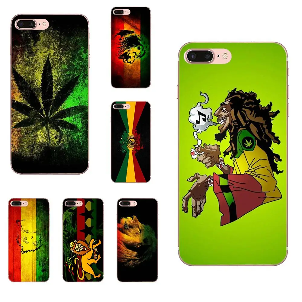 Для LG Nexus 5 5X G2 G3 mini spirit G4 G5 G6 K4 K7 K8 K10 2017 V10 V20 V30 Stylus Мягкая Печать Capa Rasta Lion Reggae |