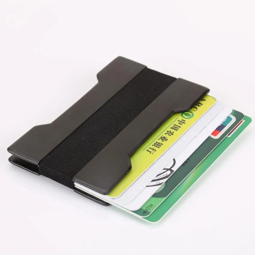 

Men Women Credit Card Holder Aluminium Organizer Travel Wallet Money Cardholder Kaarthouder Tarjetero #820