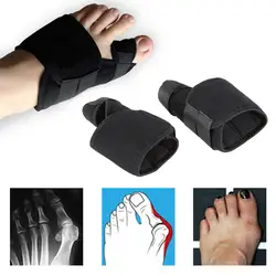 1 пара большие пальцы банен вальгусной ортопедические лапка сепараторы боли шина помощи Ноги Уход Инструмент скобки и поддерживает