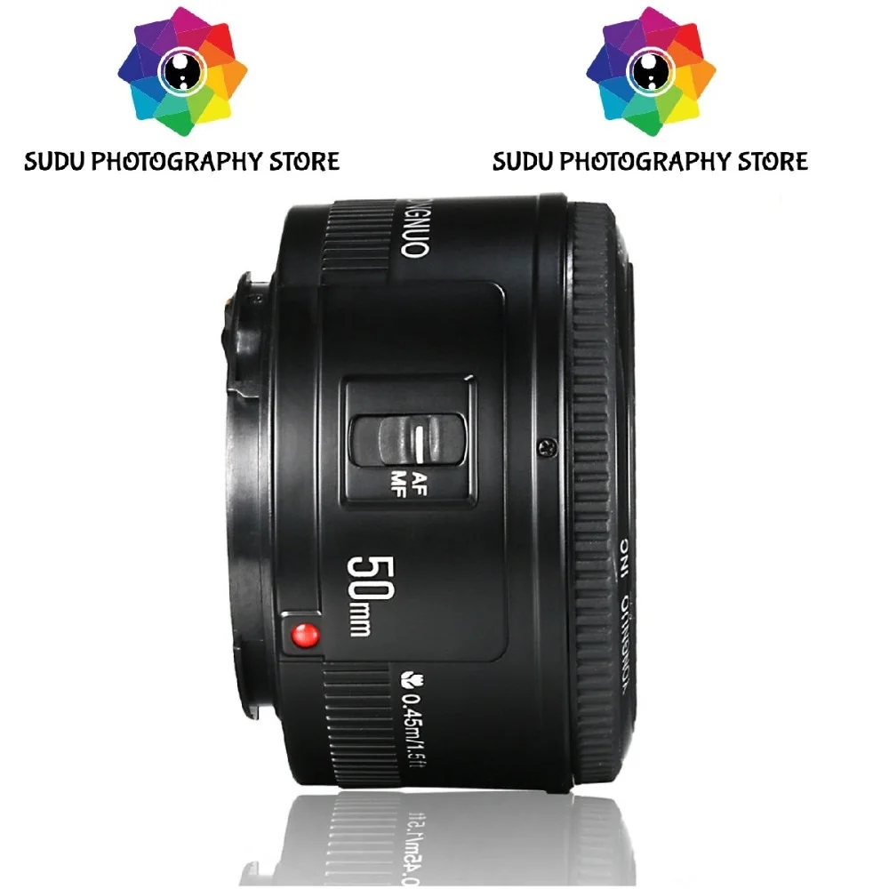 YONGNUO YN 50 мм EF F/1,8 Автофокус Объектив для Canon EF крепление объектив