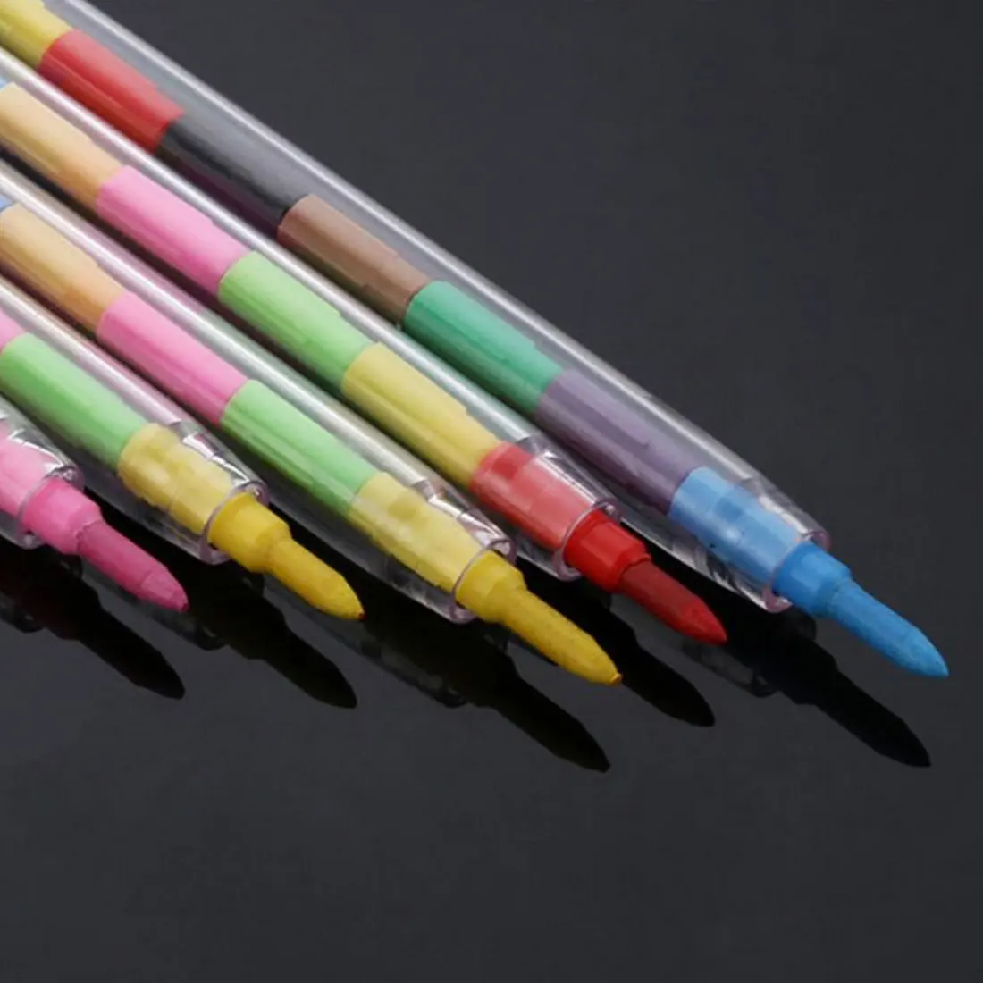 10 цветов/шт DIY Сменные мелки масляная пастель креативный цветной карандаш граффити ручка для детей Живопись Рисунок милые канцелярские принадлежности
