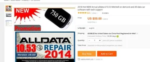 Alldata 10.53+mitchell On Demand 2014+autodata 3.45 In 750G Hard Disk