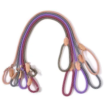 

Adjustable P Chain Large Dog Leash Slip Collar pet Walking Lead Dog Mountain Climbing Rope pet Traction line For Medium Big Dogs