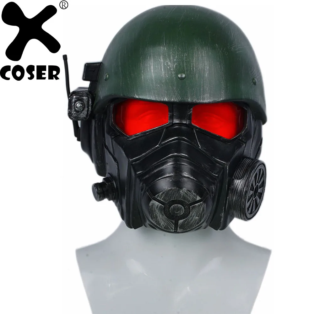 XCOSER Fallout 4 Ветеран шлем рейнджера игры косплэй полный головные шлемы Riot панцири
