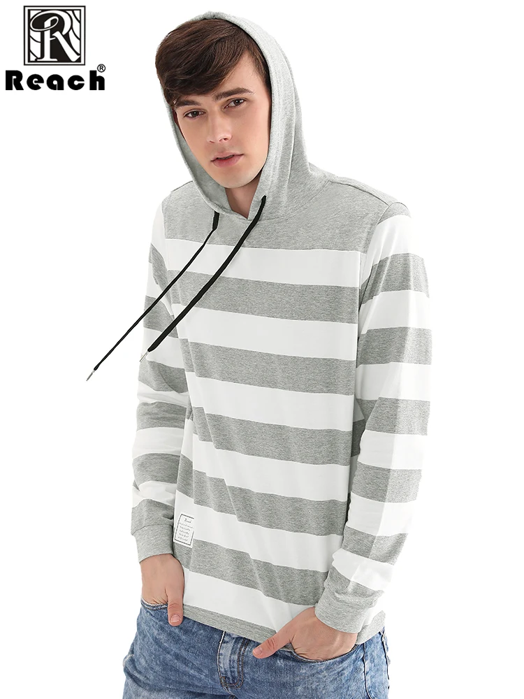 Reach Mens Long Sleeve Hoodie Winter Hoodies Men Striped Sweatshirts Print Pullover Tops Homme hooded Hoody Shirts European Size Reach Mens Long Sleeve Hoodie Winter Hoodies Men Striped Sweatshirts Print Pullover Tops Homme hooded Hoody Shirts European Size