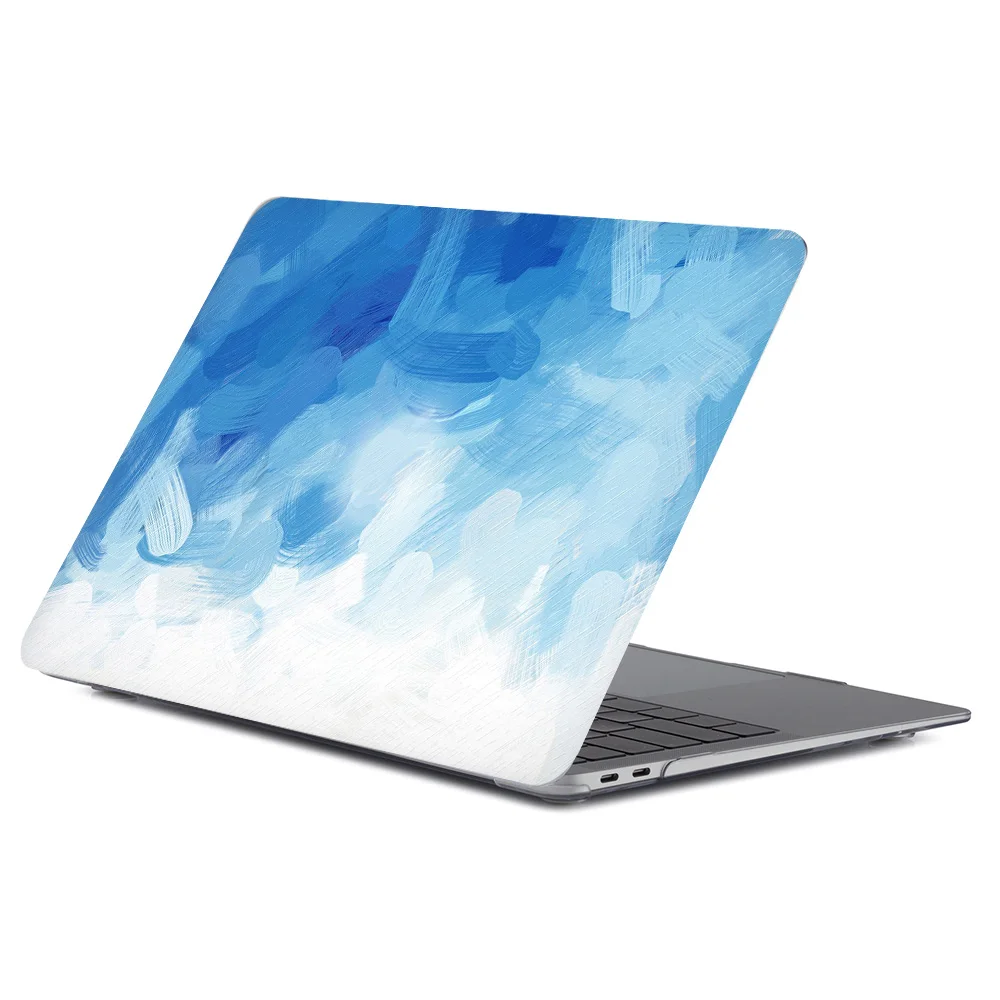 Жесткий чехол для ноутбука + клавиатуры 11 6 12 13 3 15 дюймов Apple Macbook Air Pro Retina Touch Bar &