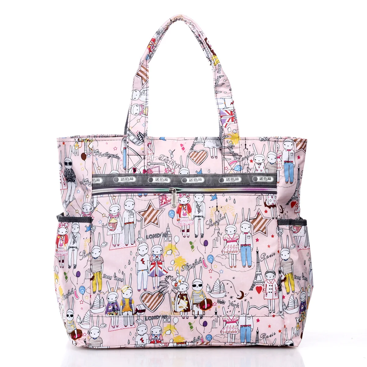 Купить цветок водонепроницаемый нейлон плюс размер сумки плеча мешки ...