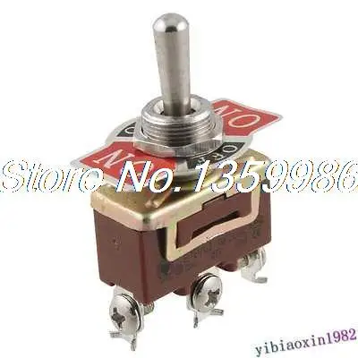 

10pcs AC 250V 15A On/Off/On Position SPDT Momentary Toggle Switch
