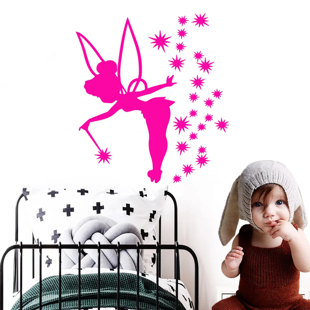 

Wall Vinyl girl Wallpaper Home Decoration Wall Sticker For Living Room Bedroom Removable Decor Wall Decals naklejki na sciane