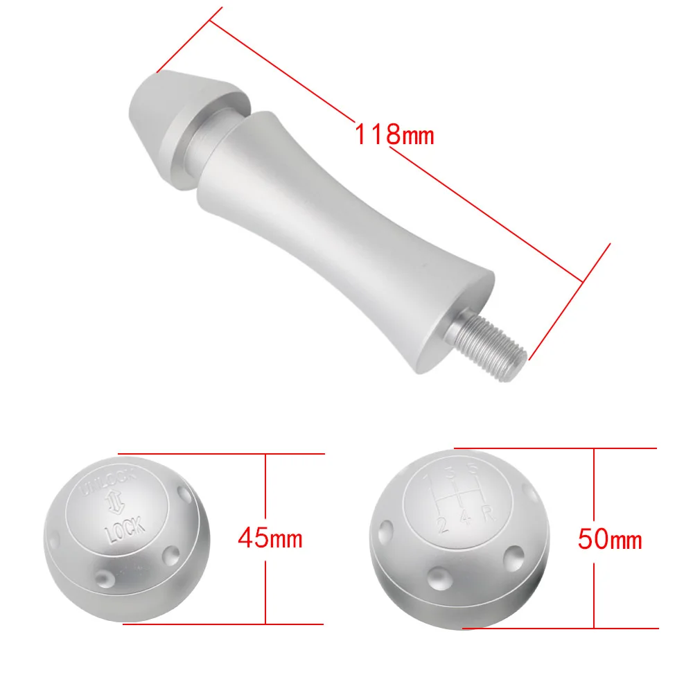 Car Auto Part Aluminum Alloy Gear Shift Head Trim For LADA NIVA Accessories (10)