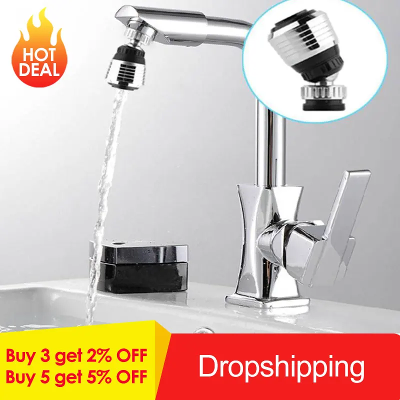 

360 Degree Rotate Kitchen Faucet Nozzle Torneira Water Faucet Nozzle Rotary Faucet Shower Head Tap for Bathroom