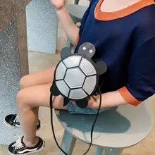 Форма черепахи сумки на плечо дети девушки милые из искусственной кожи сумки через плечо