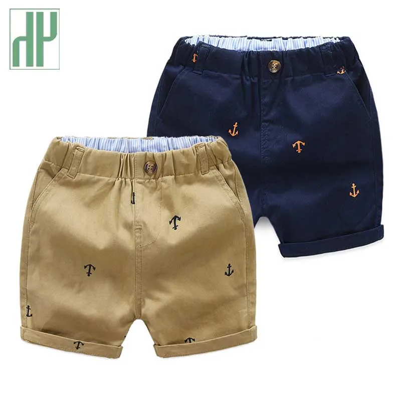 

Toddler Boys Summer Shorts Printing Cotton Panties Cool Shorts For Children Kids Shorts Beach Anchor Print Trousers 90~130