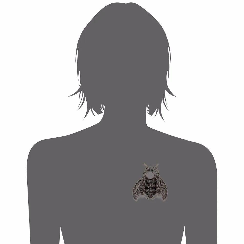 eManco-Wholesale-Vintage-Bee-Shape-Dark-Gray-Brooches-Pins-for-Women-Crystal-Brooch-Clothing-Accessories-2018 (4)