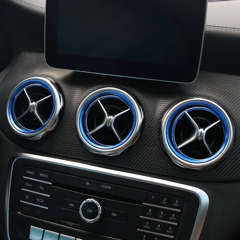 Яркая Модифицированная лента для салона кондиционирования воздуха Mercedes CLA 45 AMG/CLA