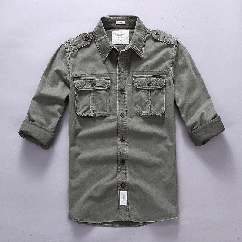 Homens ao ar Camuflagem de Algodão de Manga Longa da Camisa Livre Caminhadas Escalada Desportiva Militar Carga Primavera Outono Respirável Camisas Táticos 3 Militar Carga Camuflagem De Algodão de Manga