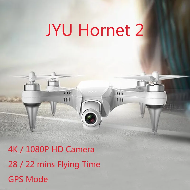 

JYU Hornet 2 Racing 5.8G FPV w/ 4K 1080P HD Camera Standard Version 3-Axis Gimbal RC Quadcopter Left Hand RTF