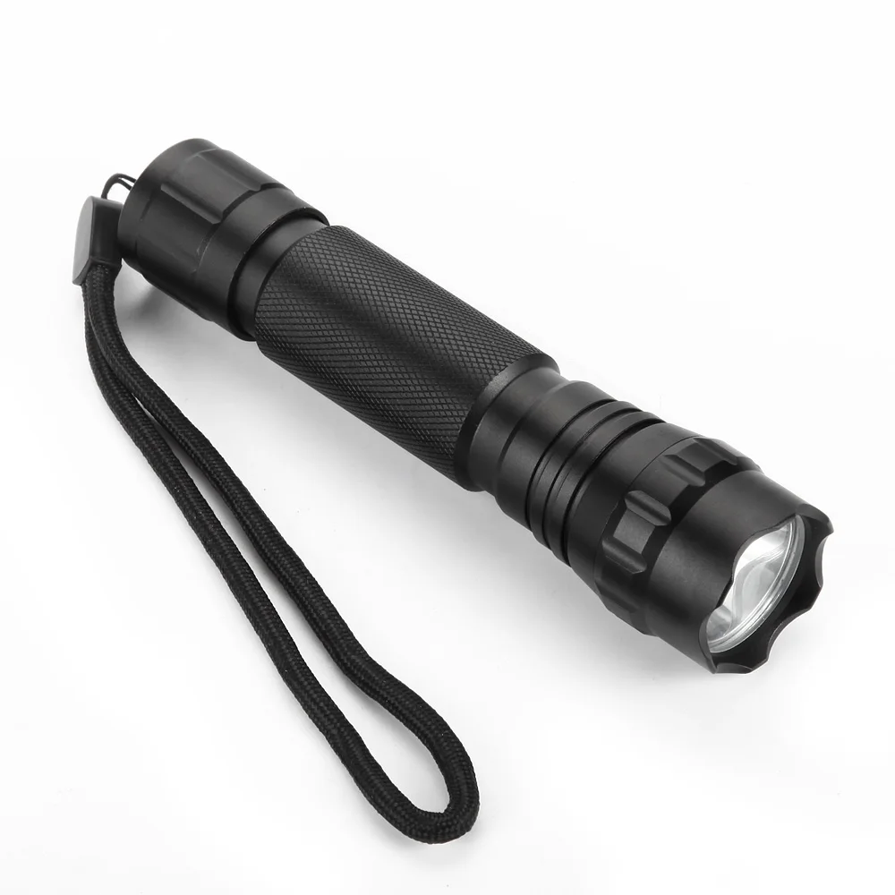 Bright-501B-Torch-XM-L-T6-LED-1200-Lumens-Camping-LED-Flashlight-2x18650-Battery-Charger (1)
