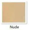 Простая Кепка рукавами купальник с классическим овальным вырезом спереди и сзади - Цвет: Nude