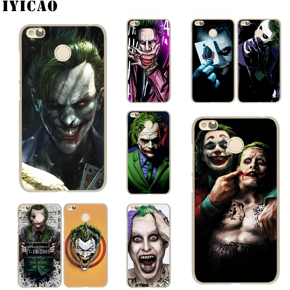 IYICAO Бэтмен Темный рыцарь Джокер для Xiaomi Mi 5 5S 6 9 8 A2 Lite 5X Mix 2S F1 SE MAX 3 9T A3 Pro CC9E Redmi Note |