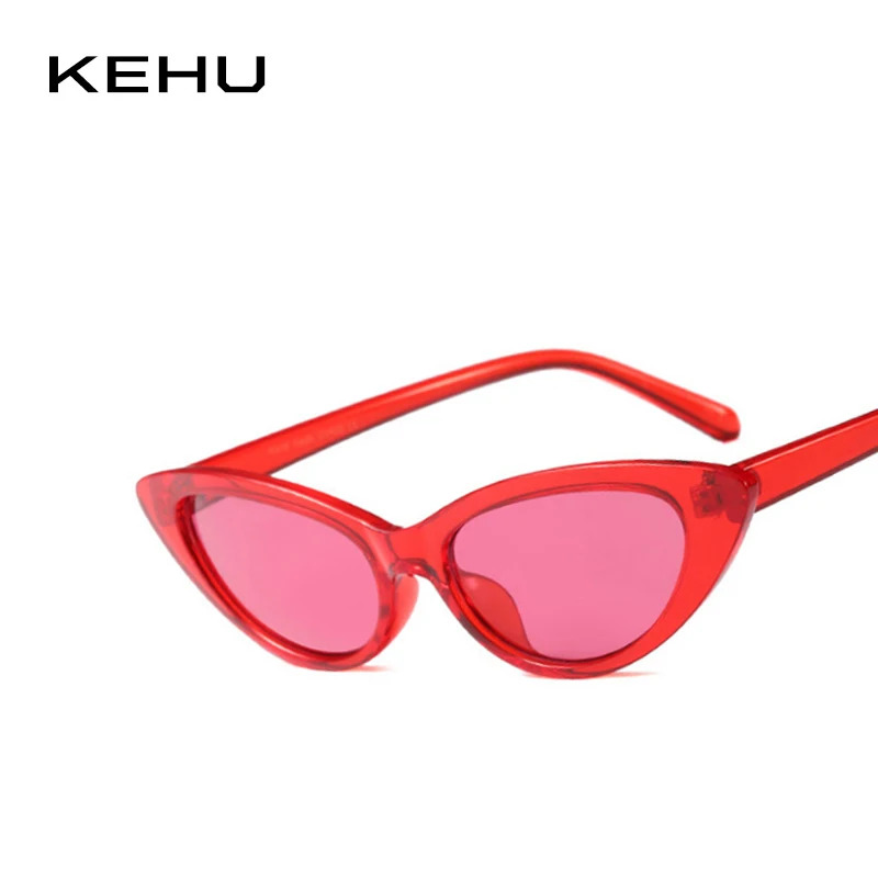 

KEHU Ladies CatEye Fashion Sunglasses All-In-One Frame Design Party Fashion Eyeglasses Designer Brand Design Glasses UV400 K9477