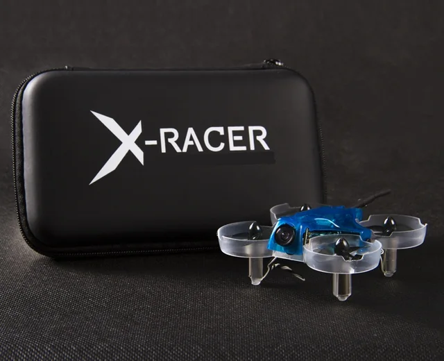 $US $79.99 X-Racer X-1 V2 BNF with Two Batteries Agile safe fun ultra-micro FPV drone designed for indoor fly 