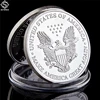 US President Trump Make America Great Again Silver Coin Collect -In God We Trust ► Photo 2/6