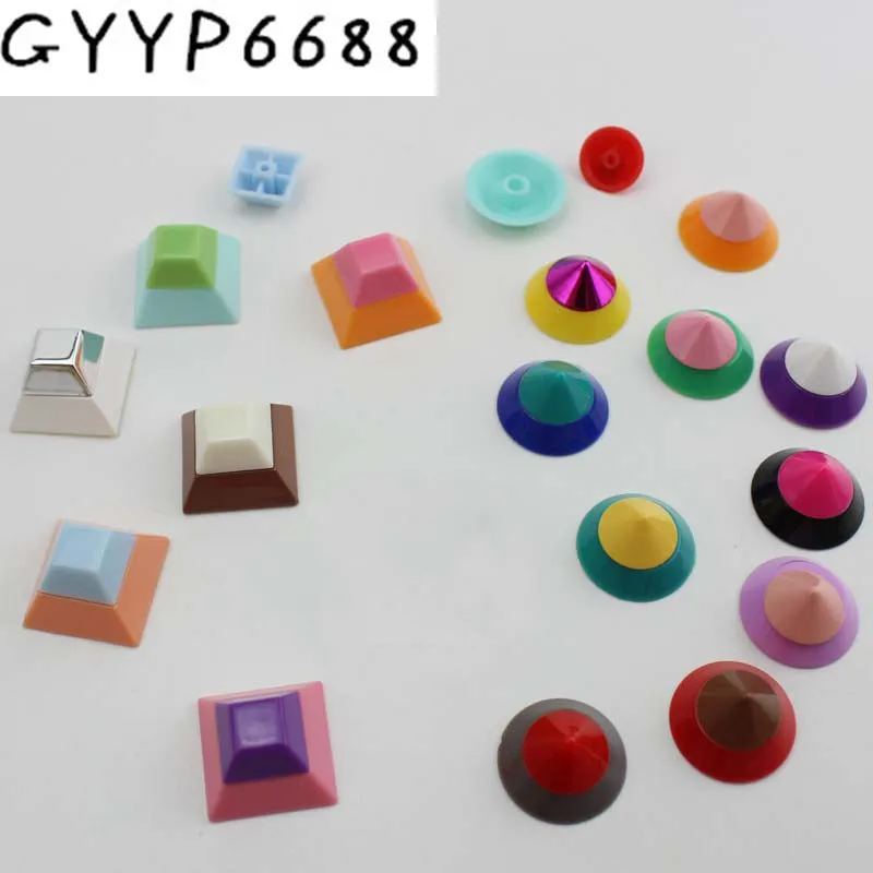 100 шт 18 мм 20 Diy аксессуары квадратные круглые сумки для ногтей винты пакеты