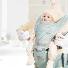 Брендовый дышащий рюкзак для переноски младенцев, с лицевой стороны, слинг-переноска для новорожденных, нескользящий Рюкзак Кенгуру hipseat для младенцев