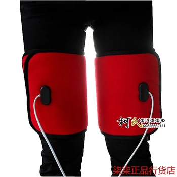 

New Electric heated chinese medical moxa moxibustion belt infrared knee pad support belt heath care thermal moxibustion belt