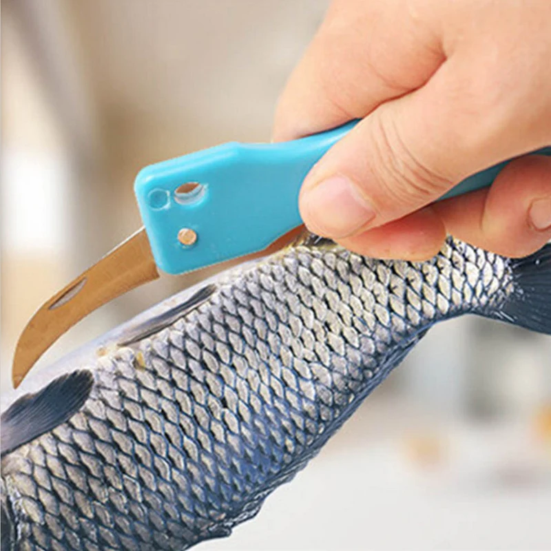 Практичный легкий скалер для рыбы CIQ экологически чистый скребок Рыбная щетка Чистящие Инструменты Кухонные гаджеты скалер для рыбы