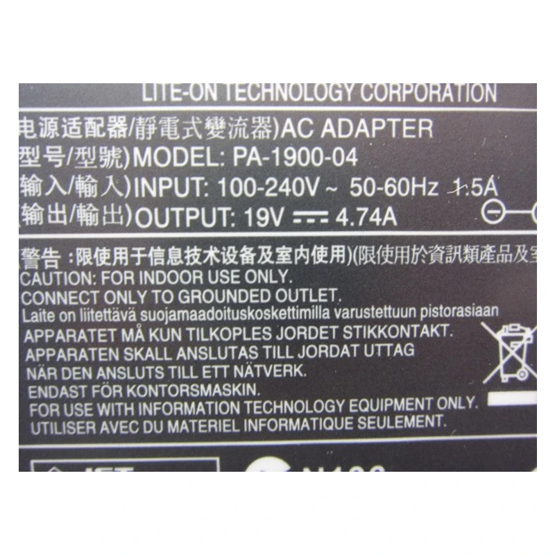 HSW Laptop Ac Adapter Power Supply Cord For Acer Aspire 5750 5750G 5755 5755G 6920 6920G 6930G Notebook Battery Charger 19V4.74A HSW Laptop Ac Adapter Power Supply Cord For Acer Aspire 5750 5750G 5755 5755G 6920 6920G 6930G Notebook Battery Charger 19V4.74A