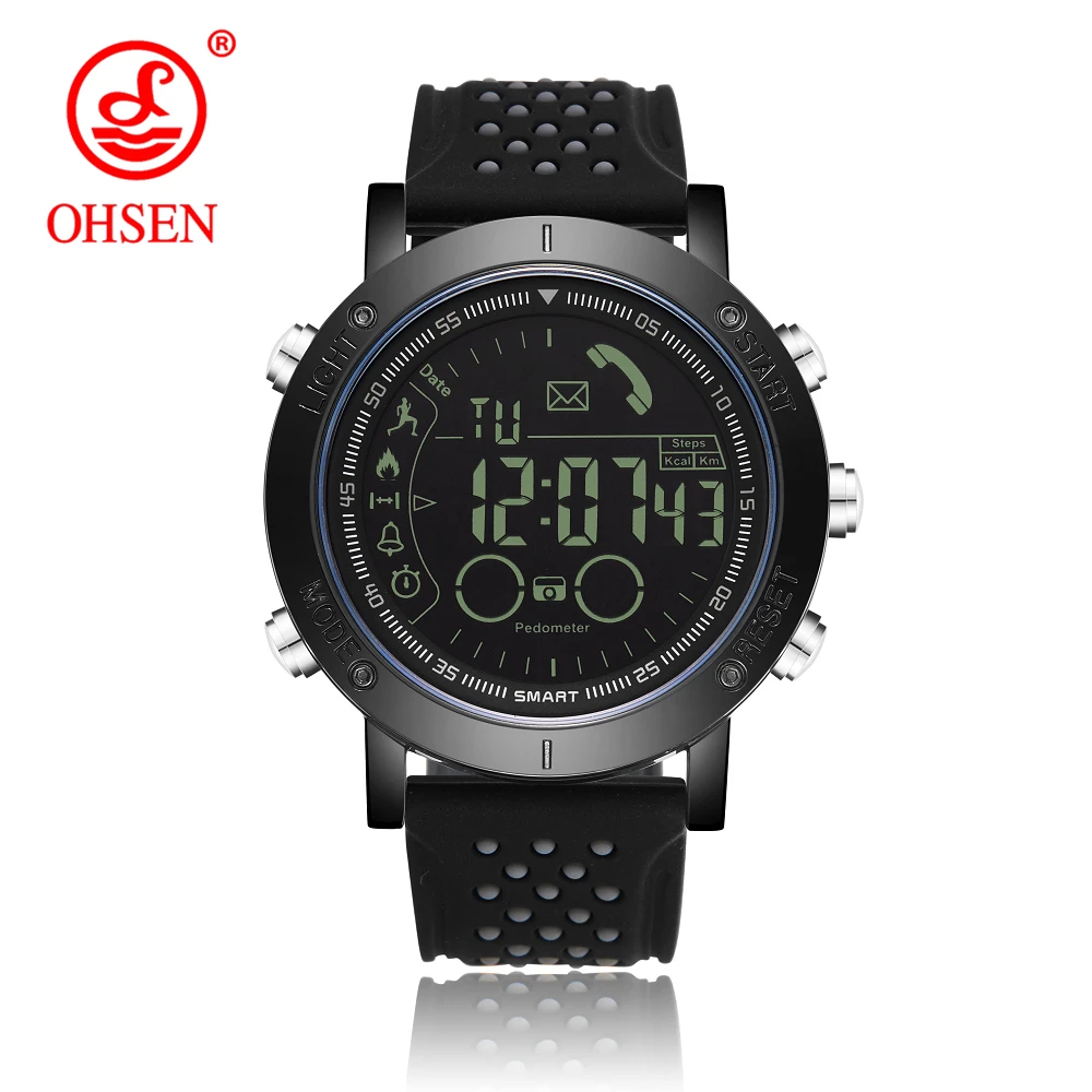 

New OHSEN 1808 Flagship Rugged Smartwatch 24-month Standby Time 24h All-Weather Monitoring Smart Watch For IOS And Android