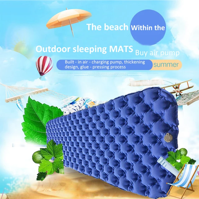 Best Offers Ultralight Outdoor Air Mattress Moistureproof Inflatable Air Mat With  Camping Bed Tent Camping Mat Sleeping Pad