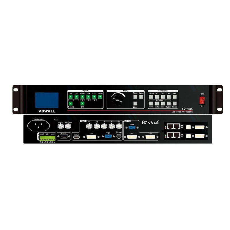 VDWALL LVP505 светодиодный видеопроцессор lvp505 контроллер для светодиодной