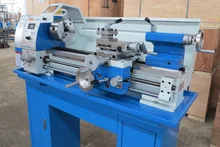 machine tool Mini bench lathe JY290VF household small metal lathe precision instrument lathe machine tool bench lathe 38mm hole